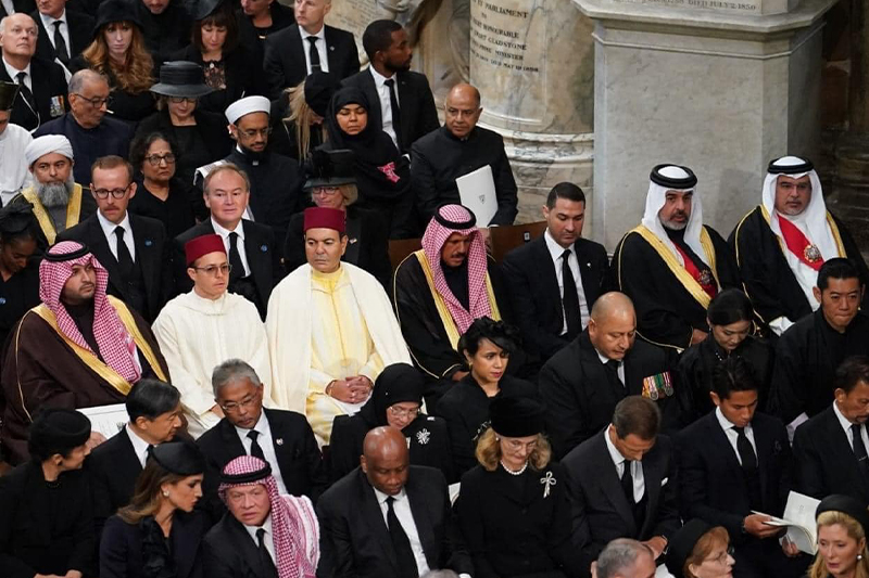  الأمير مولاي رشيد يمثّل جلالة الملك محمد السادس في مراسم الجنازة الرسمية للملكة إليزابيث الثانية