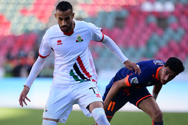 البطولة المغربية 2023 : الجيش الملكي يفوز على الدفاع الحسني الجديدي