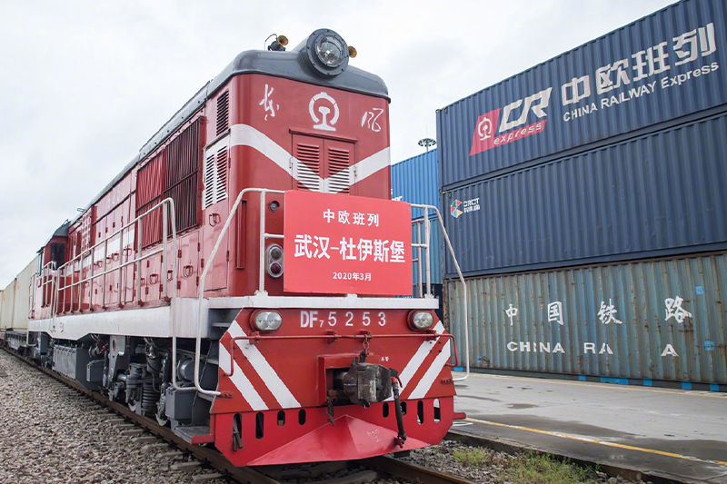  ارتفاع عدد رحلات قطارات الشحن بين الصين وأوروبا
