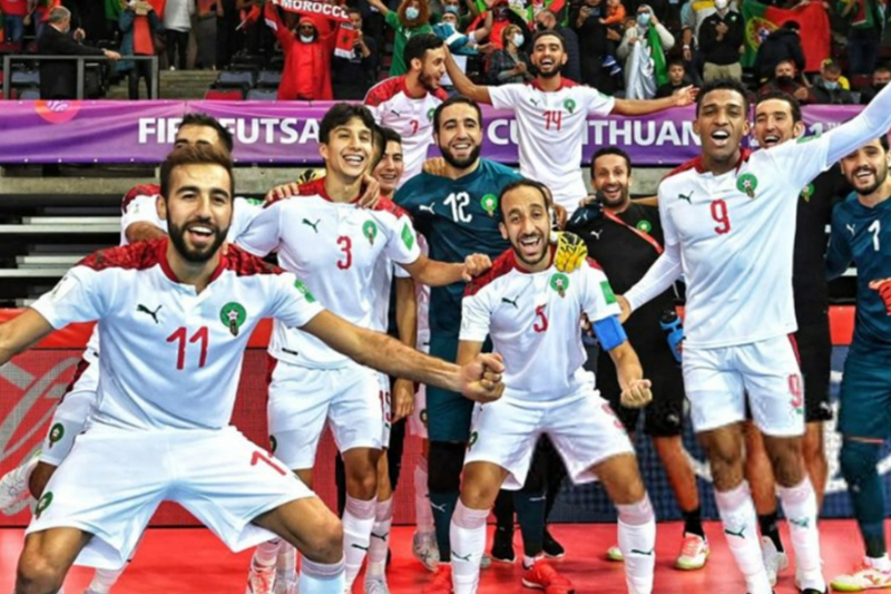  المنتخب المغربي لكرة القدم داخل القاعة يفوز بلقب كأس القارات 2022