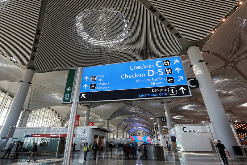  مطار إسطنبول يتصدّر المركز الأول على صعيد أوروبا