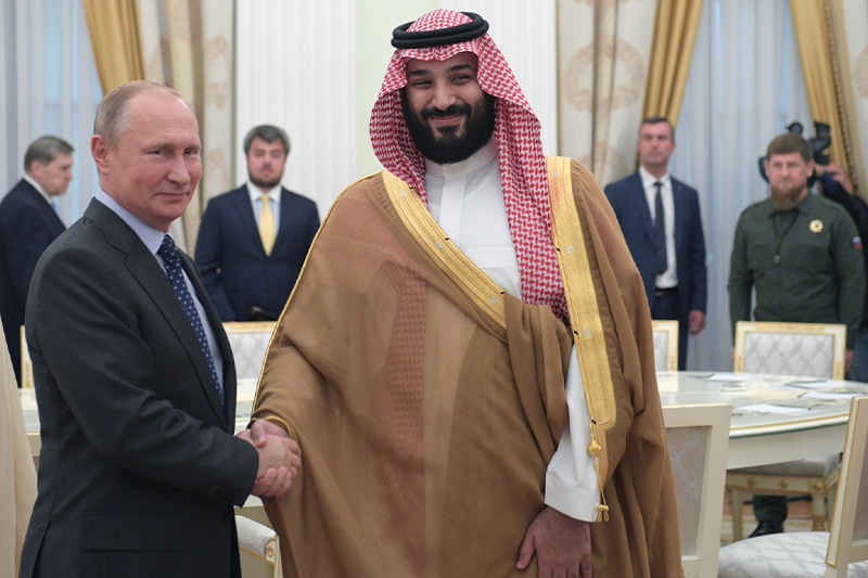  فلاديمير بوتين ينوه بانضمام المملكة العربية السعودية لمنظمة شنغهاي للتعاون
