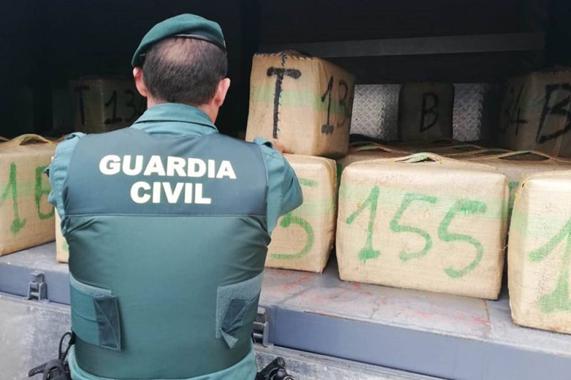 وزارة الداخلية الإسبانية تعلن ضبط منظمة لتهريب الحشيش من المغرب