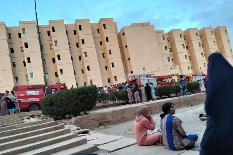  وفاة طالبين إثر اندلاع حريق في أحد أجنحة الحي الجامعي بوجدة