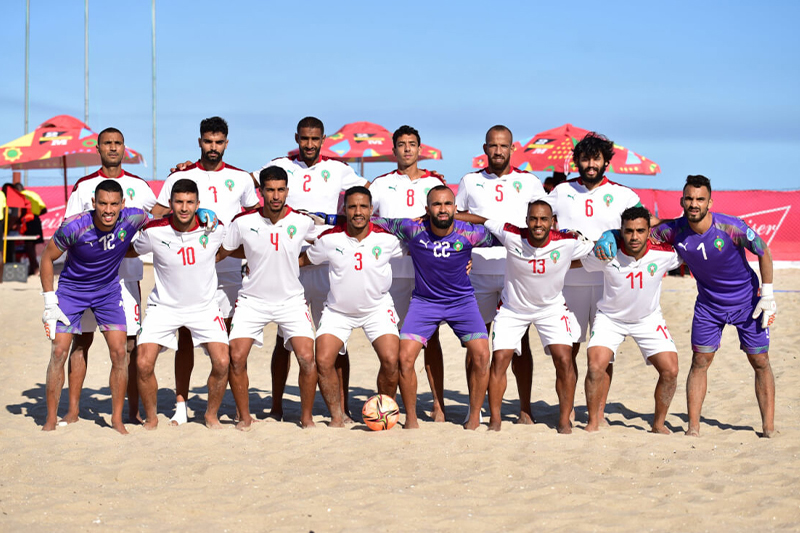  كأس إفريقيا للأمم لكرة القدم الشاطئية 2022 : اللائحة النهائية للمنتخب المغربي
