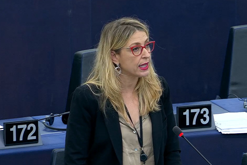  البرلمان الأوروبي : الإسبانية ثريا رودريغيز تندد بانتهاكات حقوق الإنسان المرتكبة في الجزائر