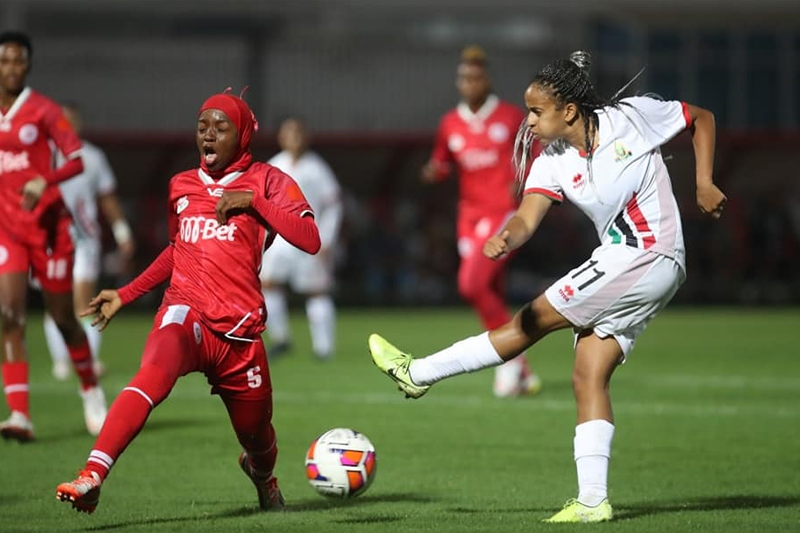 دوري أبطال إفريقيا للسيدات المغرب 2022 : الجيش الملكي يفوز على سيمبا كوينز التنزاني