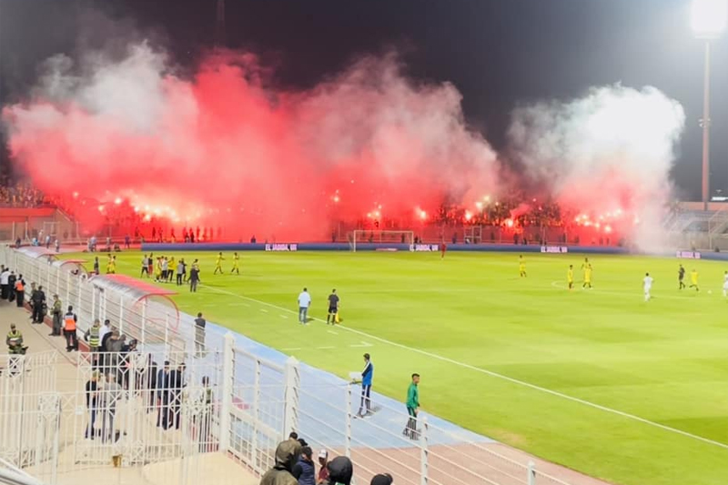  الدفاع الحسني الجديدي يتعادل مع المغرب الفاسي