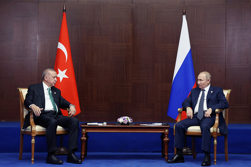  بوتين يقترح إنشاء مركز رئيسي للغاز في تركيا للتصدير لأوروبا