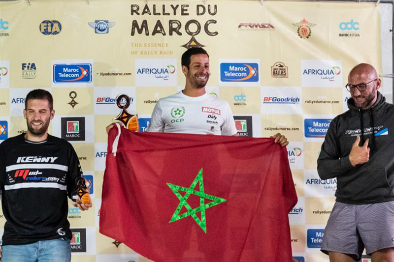 رالي المغرب 2022 : أمين الشيكر يفوز بالمرحلة الأولى في صنف الدراجات النارية