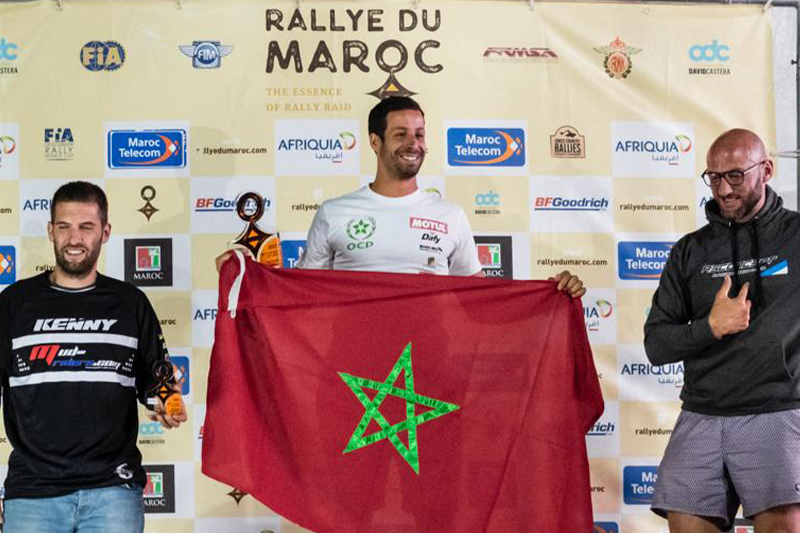 رالي المغرب 2022 : أمين الشيكر يفوز بالمرحلة الأولى في
