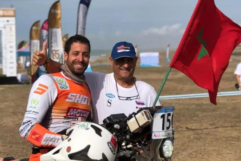  رالي الأندلس 2022 : المغربي أمين الشيكر يتوج بطلا للعالم في فئة الدراجات النارية