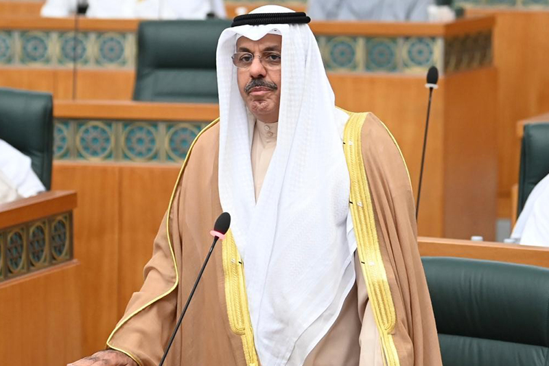  الديوان الأميري الكويتي يعلن إعادة تعيين الشيخ أحمد نواف الأحمد الصباح رئيسا لمجلس الوزراء