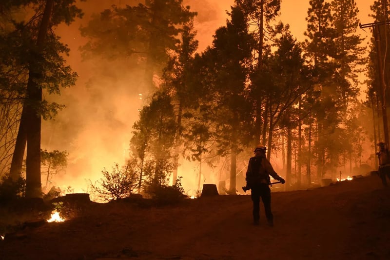  واشنطن : إجلاء أزيد من 35 ألف أسرة جراء تسارع وتيرة اندلاع حريق غابوي