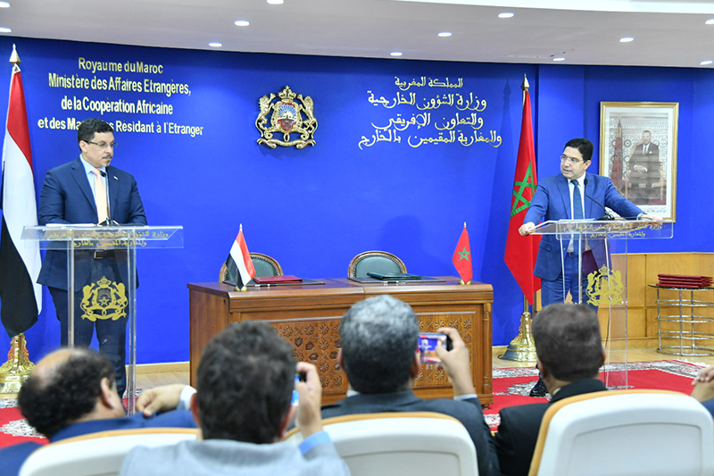  المغرب و اليمن يوقعان عدد من الاتفاقيات لتعزيز التعاون الثنائي
