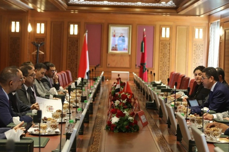  وزير العدل اليمني يعرب عن إعجابه وتقديره للتجربة المغربية في المجال القضائي