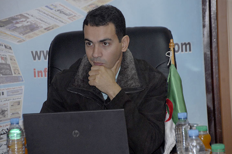 الحكم بالسجن على الصحفي الجزائري بلقاسم حوام