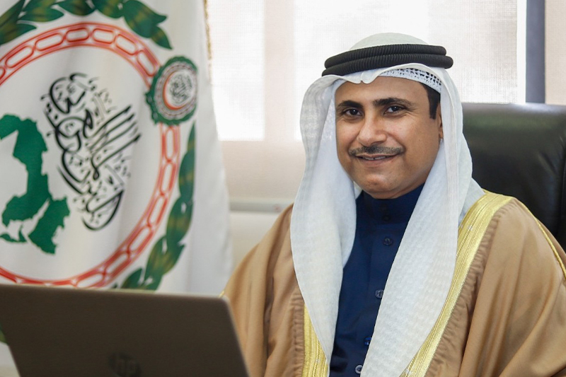  إعادة انتخاب البحريني عادل عبد الرحمن العسومي لرئاسة البرلمان العربي