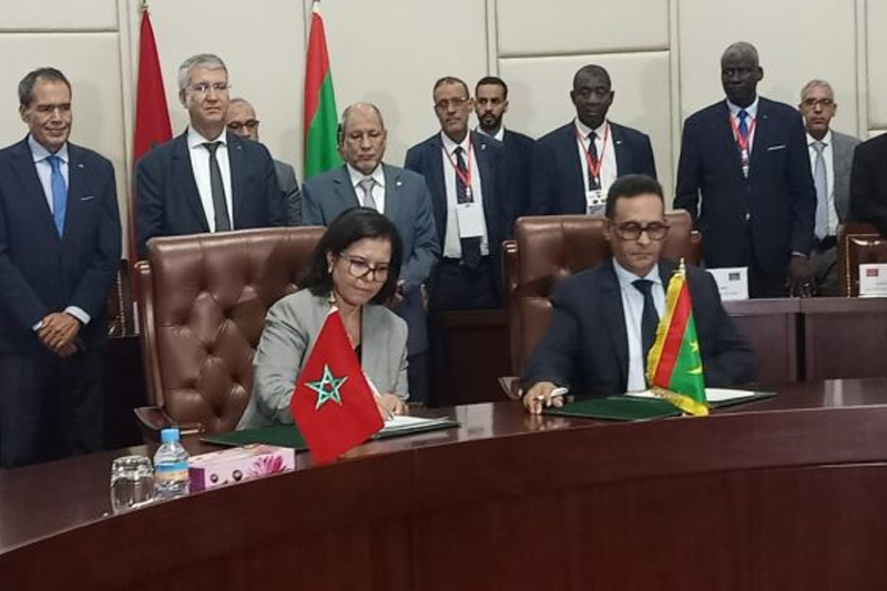 المغرب ومورتانيا يوقعان على البرنامج التنفيذي الأول لتنزيل الاتفاق في