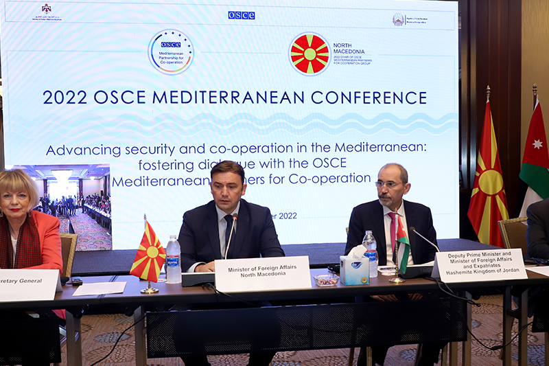  الأردن تحتضن مؤتمراً لمناقشة التحديات الأمنية المشتركة في المنطقة الأورو متوسطية