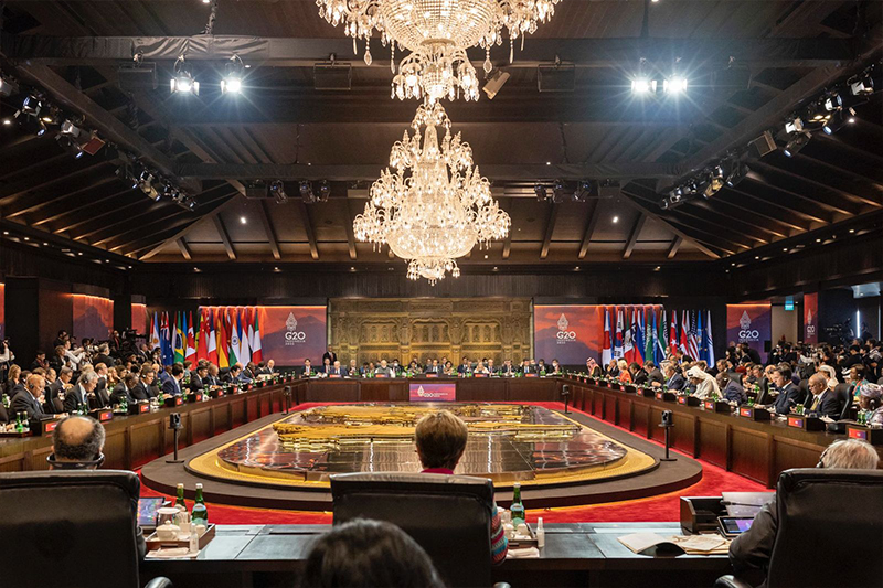  إندونيسيا: أعضاء مجموعة العشرين سيلتزمون بالتعاون لرفع التحديات الاقتصاد العالمي