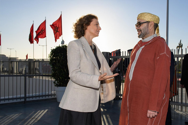  جلالة الملك يشيد بجودة الشراكة بين اليونسكو والمغرب بخصوص المحافظة على التراث الثقافي غير المادي