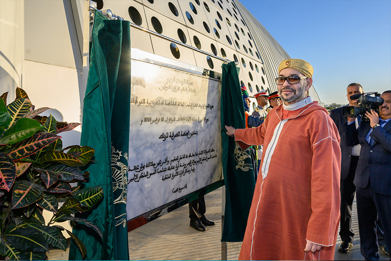 جلالة الملك محمد السادس يدشن المحطة الطرقية الجديدة للرباط