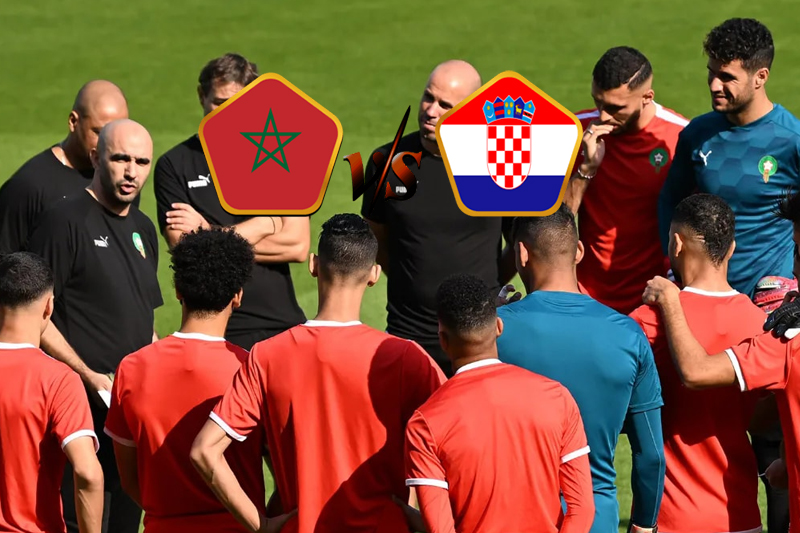 مباراة المغرب كرواتيا : التشكيلة الرسمية