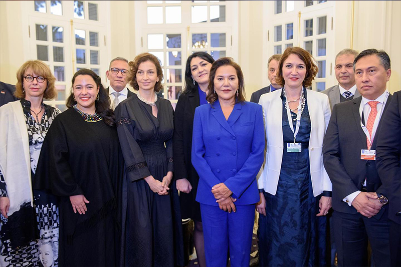  صاحبة السمو الملكي الأميرة للا حسناء تقيم حفل استقبال على شرف أعضاء لجنة التراث الثقافي غير المادي باليونسكو