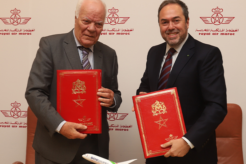  الخطوط الملكية المغربية توقع اتفاقاً مع الجمعية المغربية للمصدرين