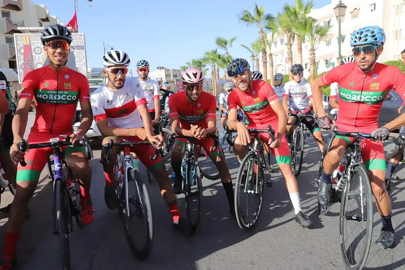  كلميم : انطلاق الدوري الدولي لصاحب السمو الملكي ولي العهد الأمير مولاي الحسن لسباق الدراجات