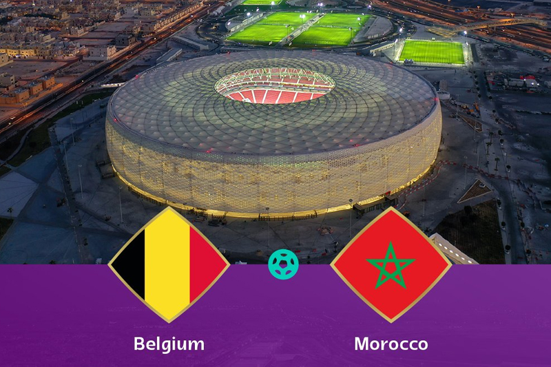 تشكيلة بلجيكا أمام المغرب