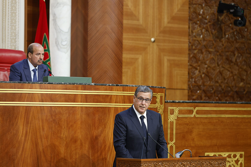  السيد عزيز أخنوش يؤكد أن المغرب قطع أشواطا مهمة في ترسيخ مبادئ العدالة الاجتماعية