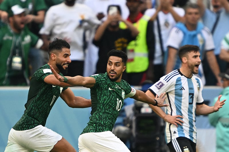 كأس العالم قطر 2022 : فوز تاريخي للمنتخب السعودي على نظيره الأرجنتيني