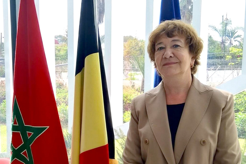  سفيرة بلجيكا بالمغرب تزور المختبر الوطني للشرطة العلمية والتقنية بالدار البيضاء