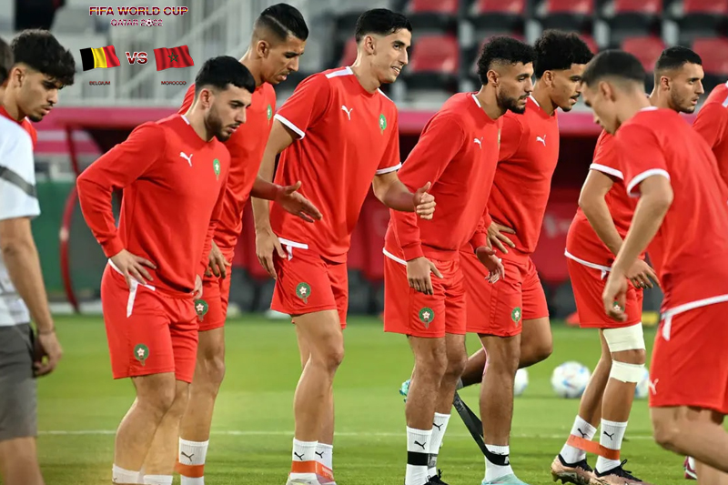 المغرب يلاقي بلجيكا وعينه على الدور المقبل