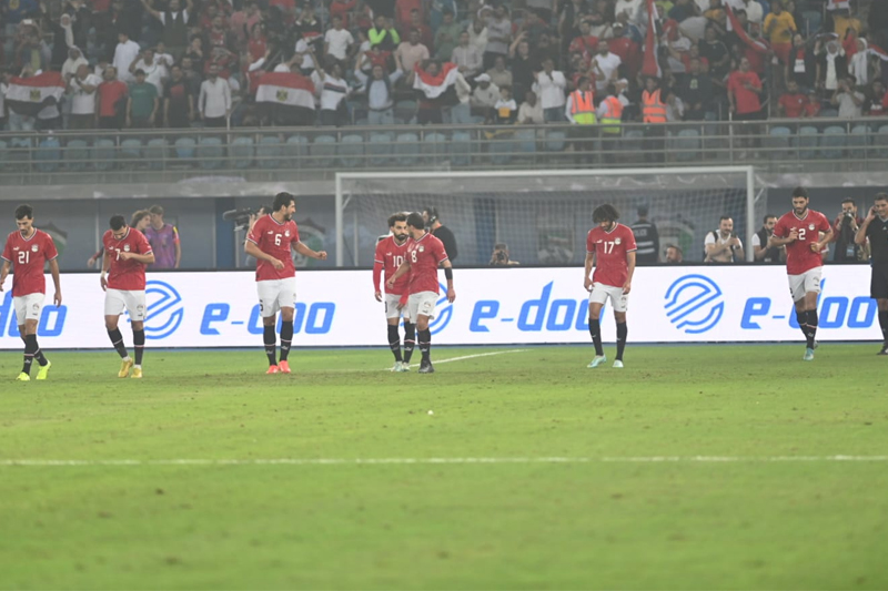 المنتخب المصري يهزم بلجيكا خصم المنتخب المغربي في كأس العالم