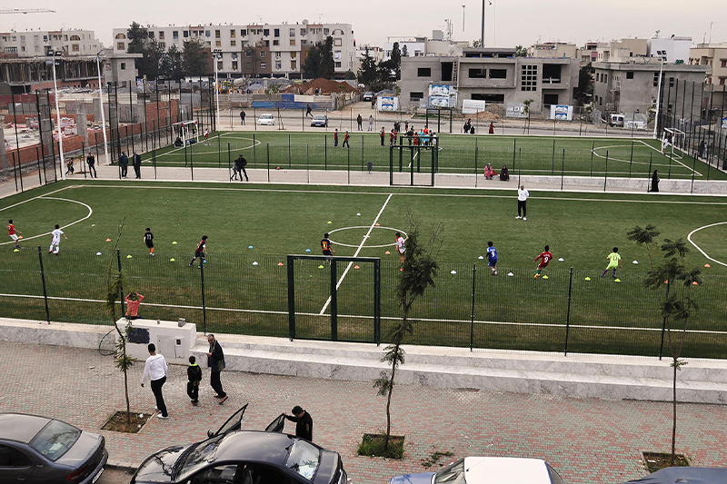  ملاعب القرب .. سياسة القرب الاجتماعي لتعزيز مواهب الشباب وصقل طاقاتهم