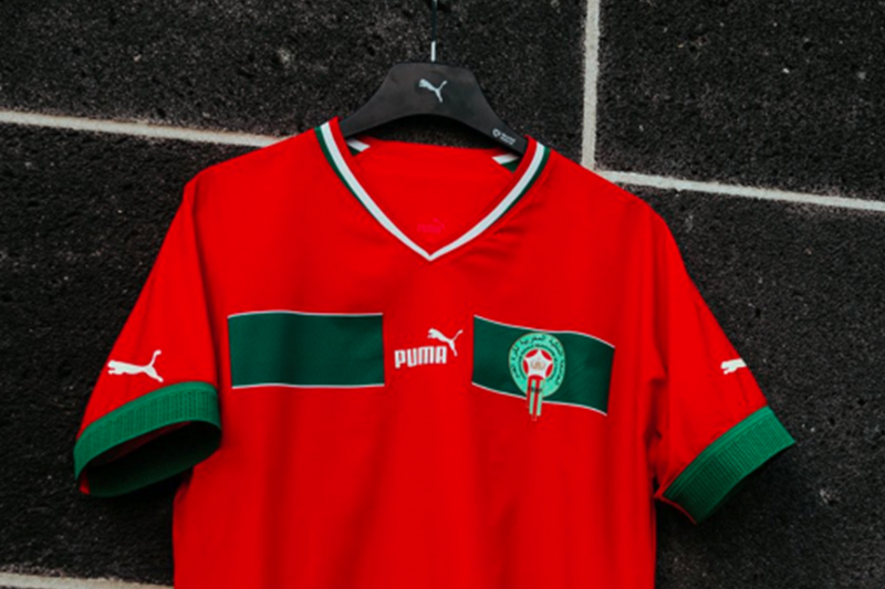 قميص المنتخب المغربي فرصة ثمينة لباعة القمصان الرياضية