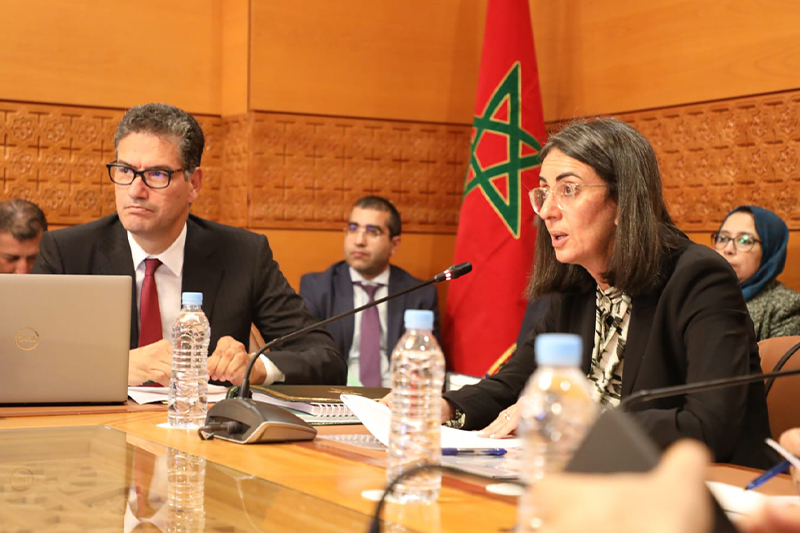 السيدة نادية فتاح تقدم مشروع ميزانية وزارة الاقتصاد والمالية لسنة 2023