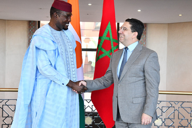  السيد ناصر بوريطة يستقبل وزير الدولة بجمهورية النيجر