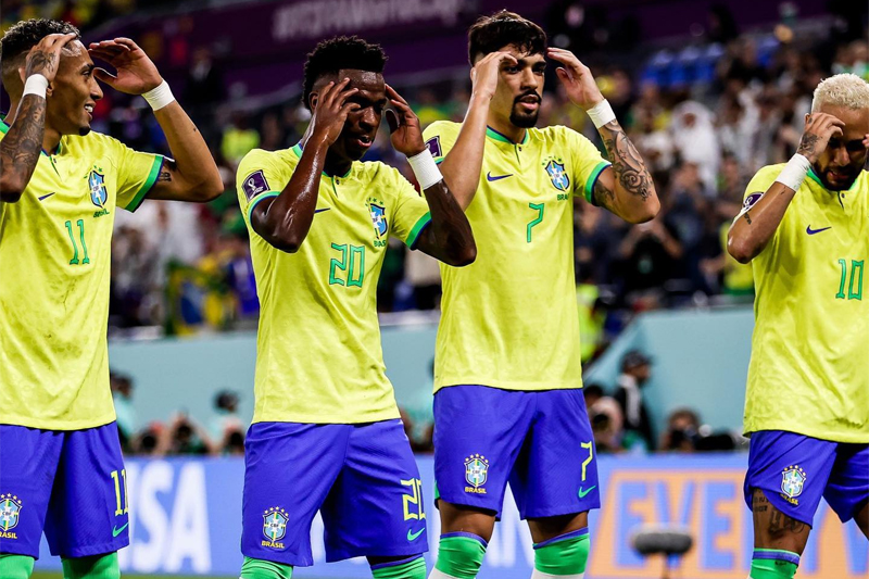  البرازيل تكتسح كوريا الجنوبية وتلاقي كرواتيا في ربع النهائي