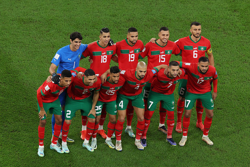 المغرب والبرتغال: نهاية الشوط الأول بتفوق أسود الأطلس 1-0