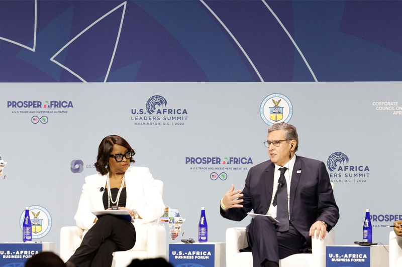  قمة الولايات المتحدة إفريقيا 2022 :شراكة ثلاثية مندمجة وشاملة، أولوية بالنسبة للمغرب