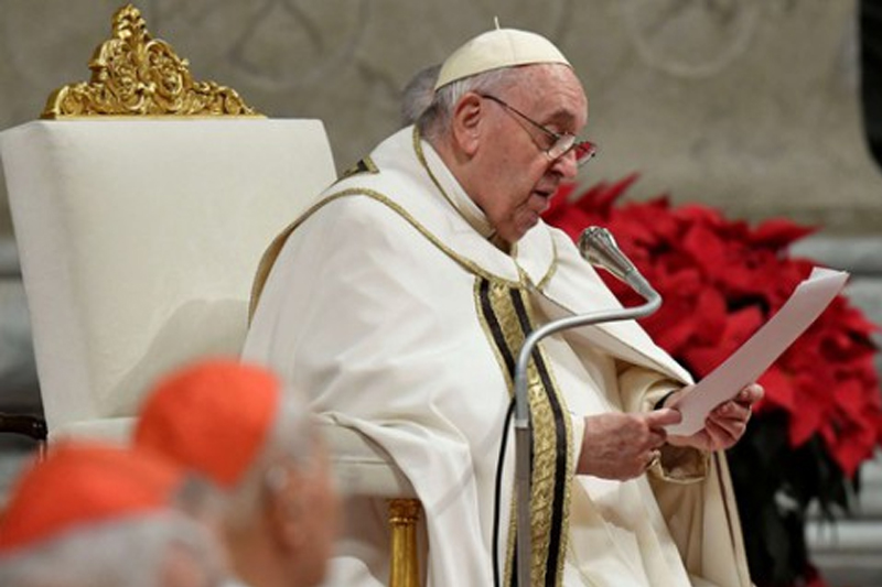  البابا فرنسيس يدعو لإنهاء الحرب في أوكرانيا ويندد باستخدام الغذاء سلاحا