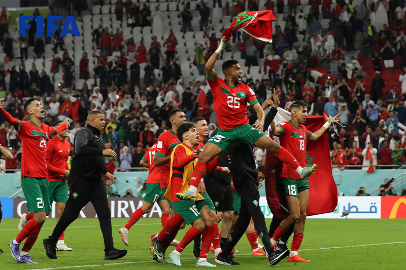  الفيفا: تأهل المنتخب المغربي إلى نصف النهاية يكرس مفاجآت المسابقة