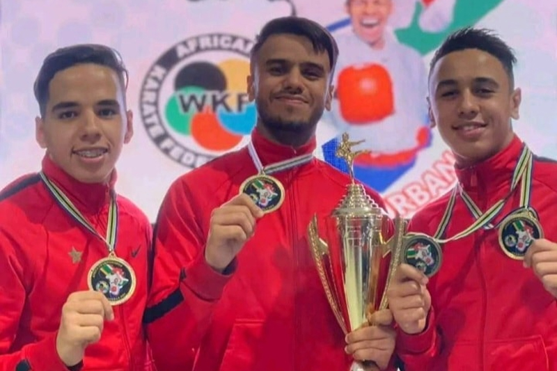 بطولة إفريقيا للكراطي دوربان 2022 : المغرب ينتزع 22 ميدالية منها تسع ذهبيات