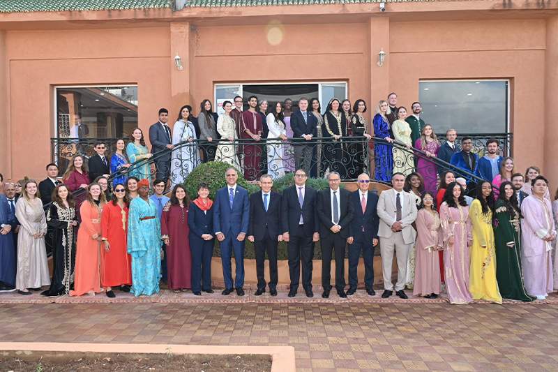  السفير بونيت تالوار يشرف على حفل أداء يمين 49 متطوعا في هيئة السلام بالمغرب
