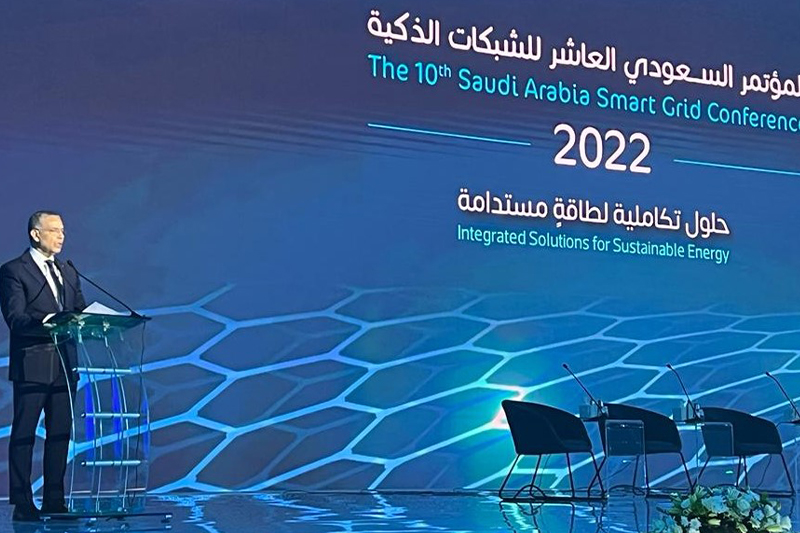 الرياض : السيد الحافظي يبرز أهمية دور الشبكات الذكية في تحديث المنظومات الكهربائية