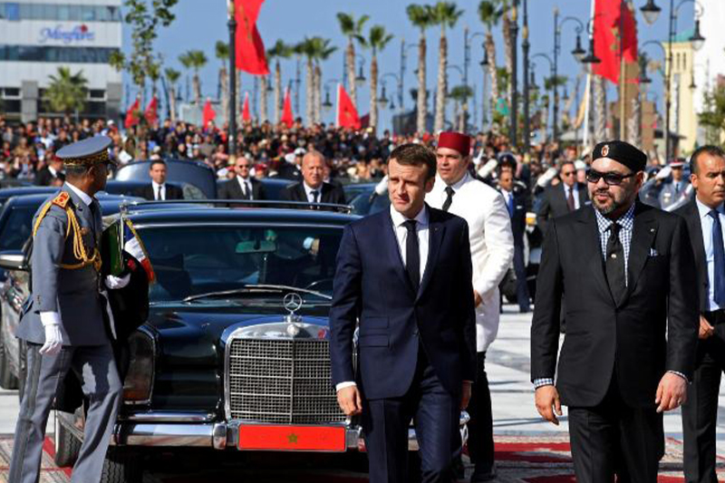 الرئيس الفرنسي يزور المغرب مع بداية سنة 2023